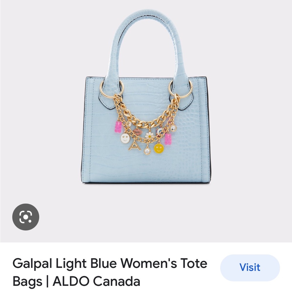 Aldo galpal small blue bag
